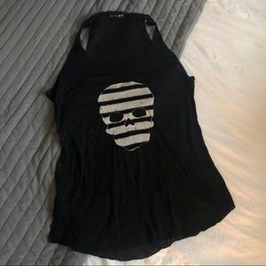 Brandy Melville skull tank